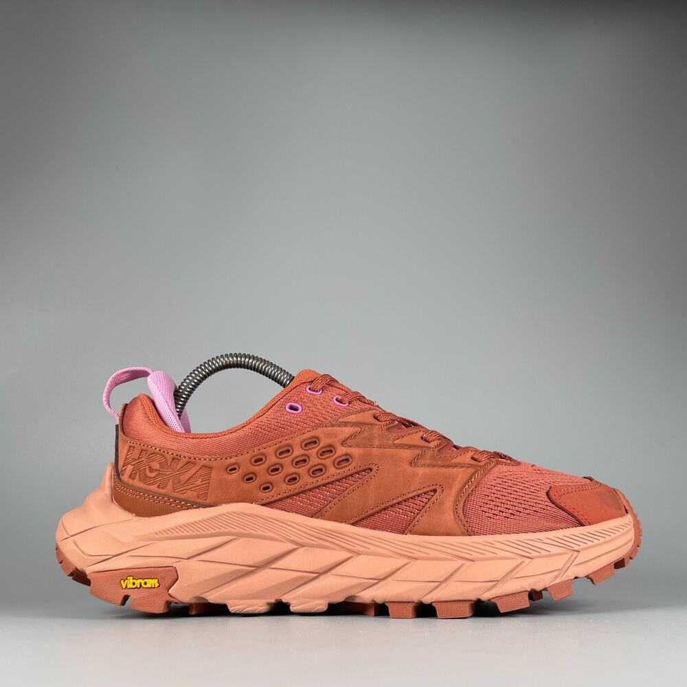 Hoka One One Women's Rust Pink Athletic Shoes - Picture 6 of 9
